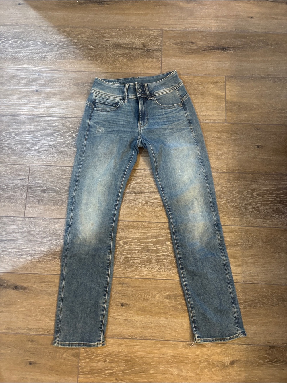 G-Star Women's Skinny Jeans in Washed Blue